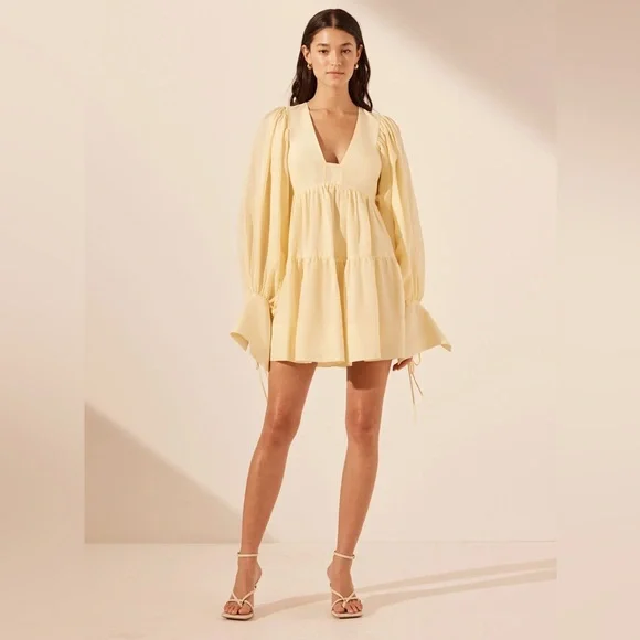 long sleeve white sequin mini dress White Sequin Mini Dress, White / L